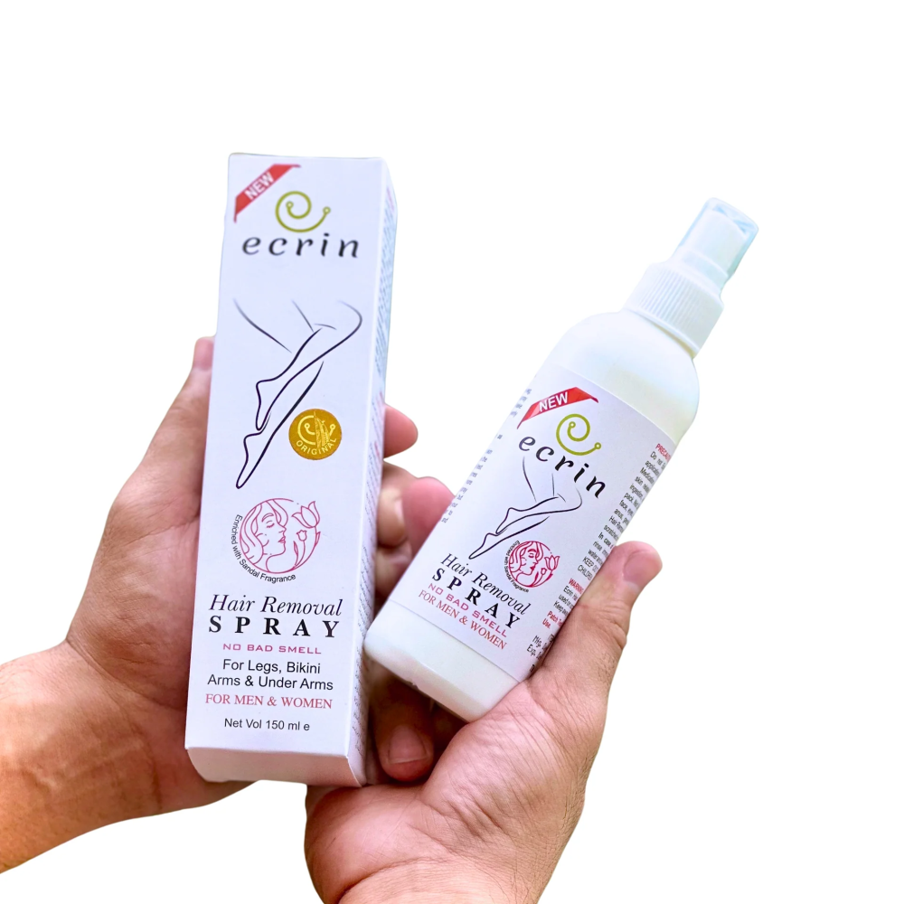 Ecrin Hair Removal Spray for Men & Women