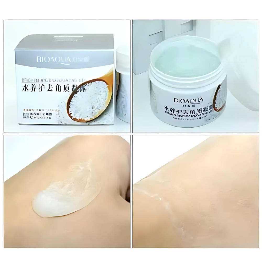 BIOAQUA Brightening & Exfoliating Rice Gel Face Scrub