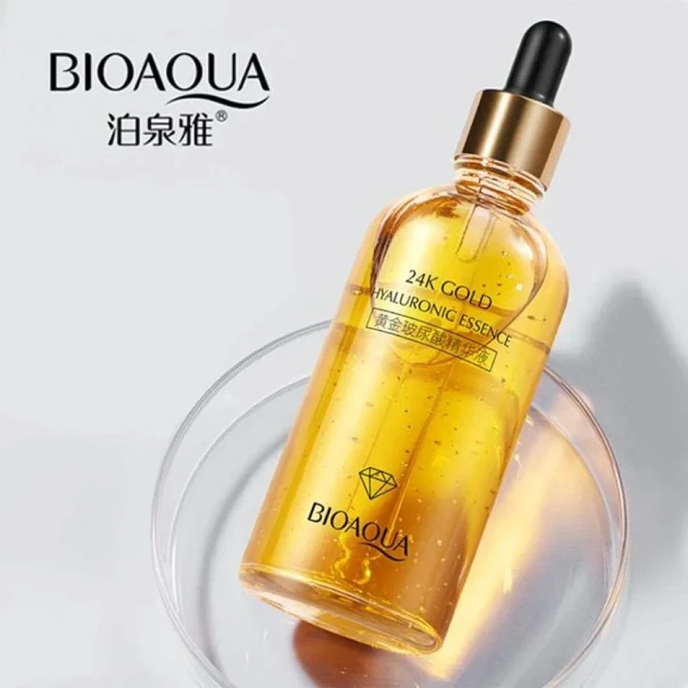 Bioaqua 24K Gold Hyaluronic Essence Face Serum